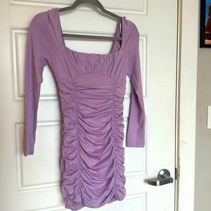 Princess Polly “Molly Mini Dress Lilac.” NWOT. Size US 4.